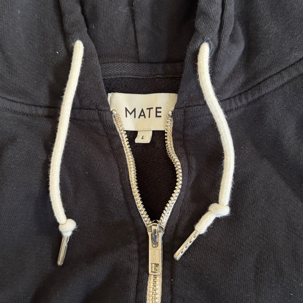 Mate The Label Lewis Hoodie in Black size L